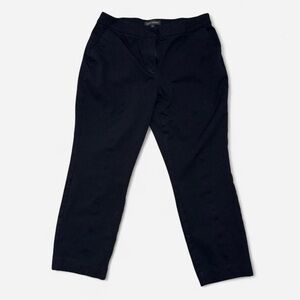 Banana Republic Black Stretch Ankle Pants Size 10 | Workwear Office Basics